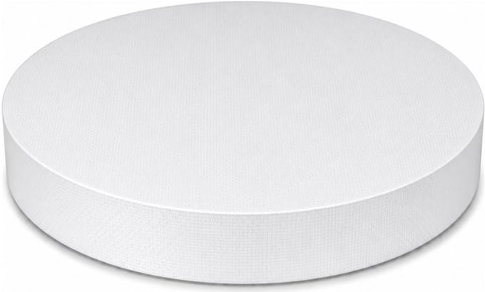 Piepschuim vormen - cirkel - 1x - D45 x 4 cm - styropor hobby / DIY vorm - basis knutselfiguren