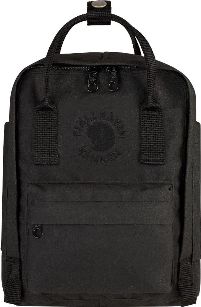 Fjällräven Re-Kånken Mini Unisex Rugzak - Black