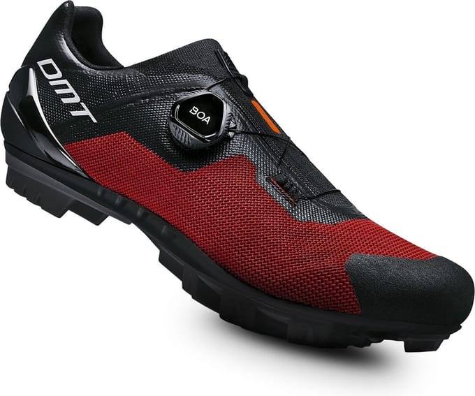 DMT KM4 - MTB schoenen - zwart/rood - mt. 38