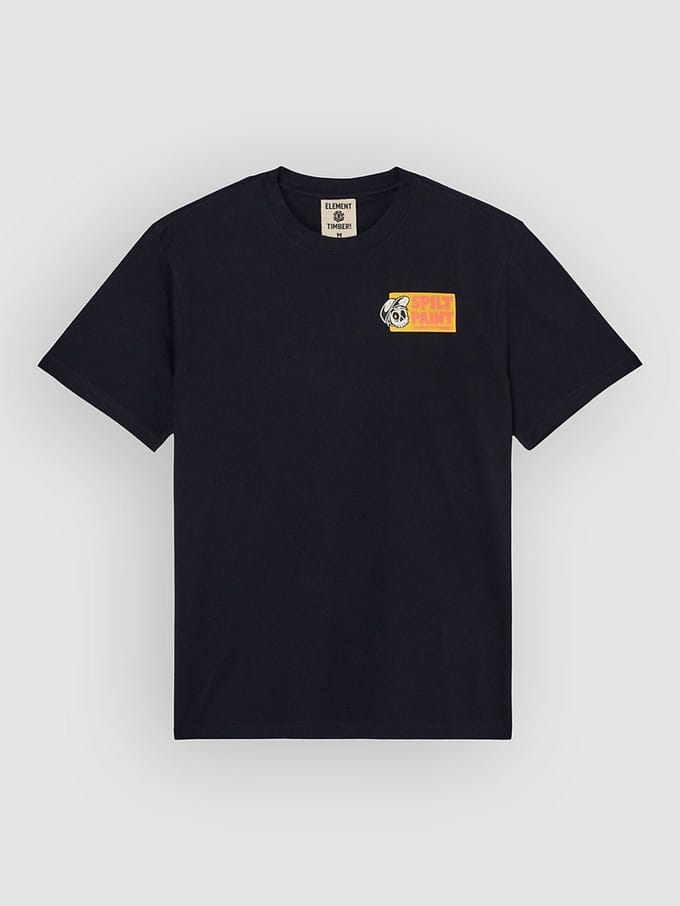 Element Canned T-shirt Met Korte Mouwen Zwart L Man