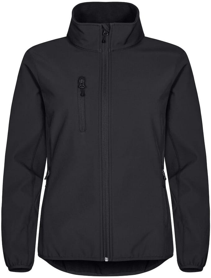 Clique Classic Softshell Jacket Women 0200915 - Zwart - 36/S