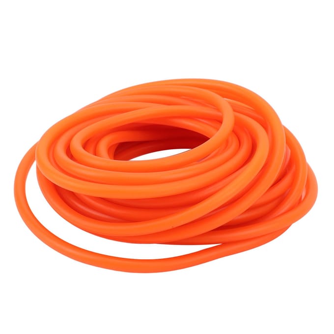 Katapult Buis 32,8ft Elastisch Latex Slang voor Zwemmen Peddel Visserij Uitrusting orange