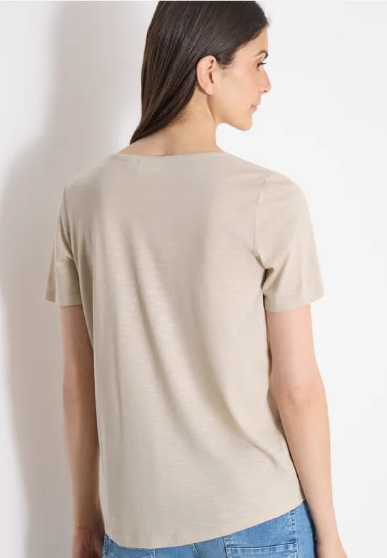 Basic Shirt met ronde hals in een 2-pack