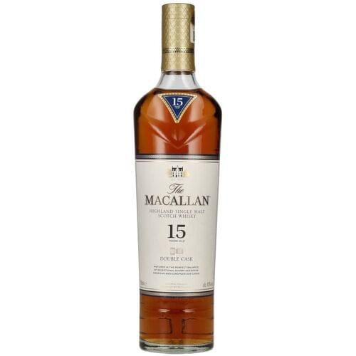 De Macallan Whisky The Macallan 15 Years Old DOUBLE CASK 43% Vol. 0,7l in geschenkverpakking