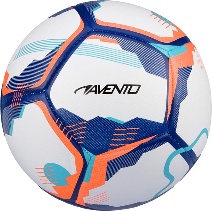Avento Strandvoetbal - Sunset Striker - Wit/Blauw - Maat 5 - Ø ca. 22 cm