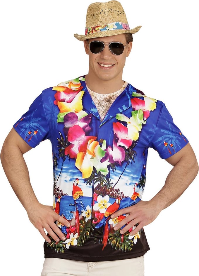 3D Hawaii t-shirt man