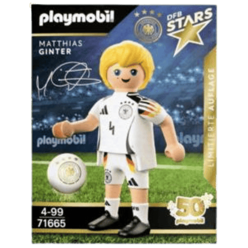Playmobil Football Player Matthias Ginter Action Figure Set