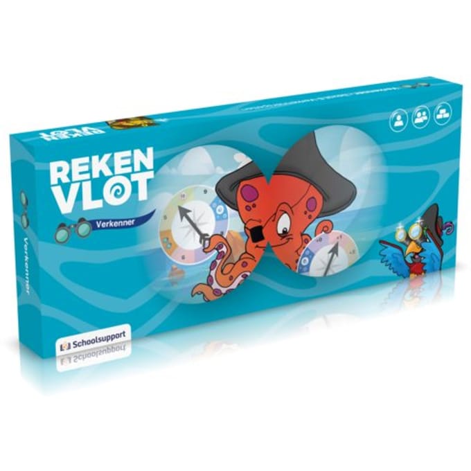 Rekenvlot Verkennerspel - Laag 1 (Groep 3), 6-Delig