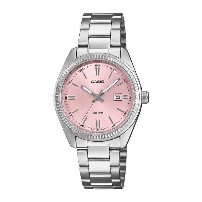 Casio Casio Collection LTP-1302PD-4AVEF Horloge - Staal - Zilverkleurig - Ø 30 mm
