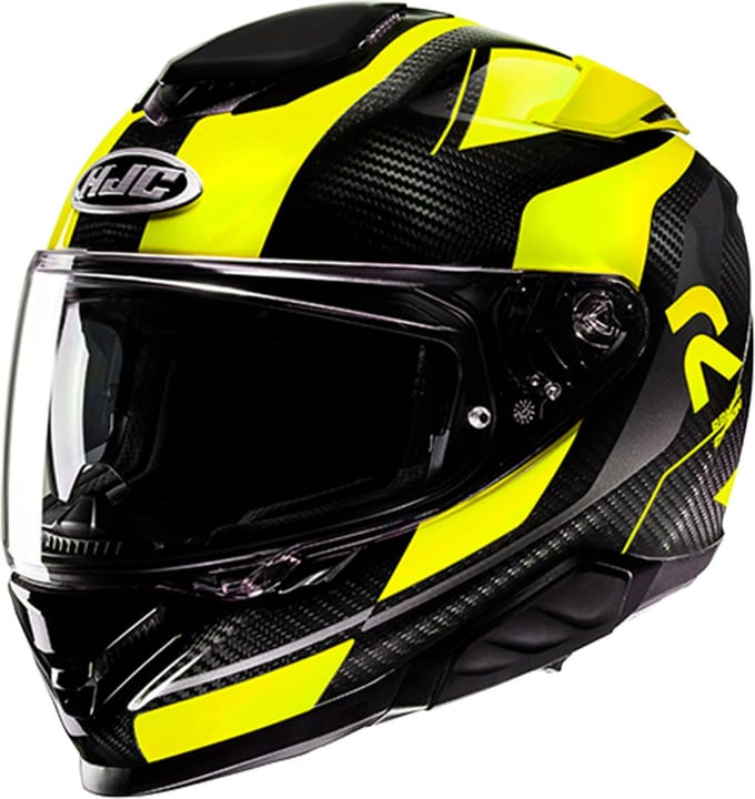 HJC RPHA 71 Carbon Hamil Zwart Geel Integraalhelm - Helm