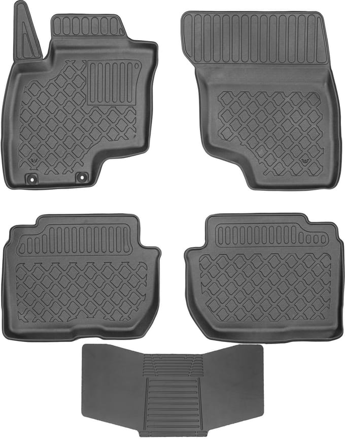 Max-Dywanik ARISTAR Serie - Auto Matten Set - Mitsubishi Outlander III PHEV - 2020 - Bescherming Met Hoge Rand