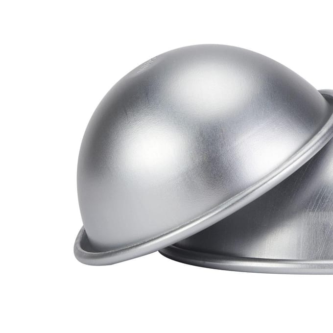 9cm Halve Cirkel Vorm Aluminium Halfrond Chiffon Cake Pan Bikini Cake Dessert Pudding Bakvorm gray
