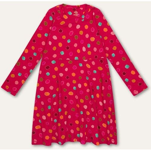 Oilily Derby Jurk- maat110/5yr Bright Rose
