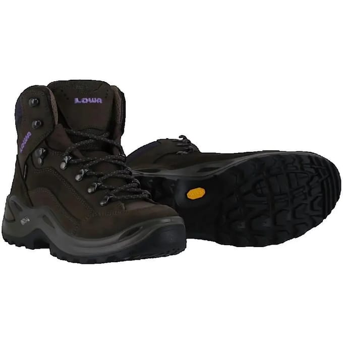 Lowa Renegade GTX® Mid Ws - Wandelschoenen Dames Slate / Blackberry 38