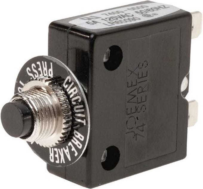 Circuit breaker automatische zekering - 5 Ampere