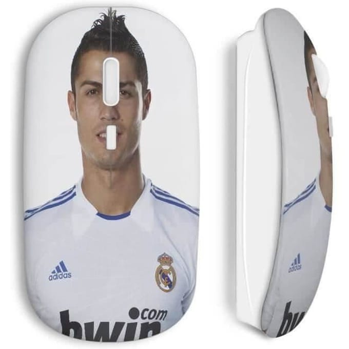 Souris Sans Fil Cristiano Ronaldo Real Madrid Football Player