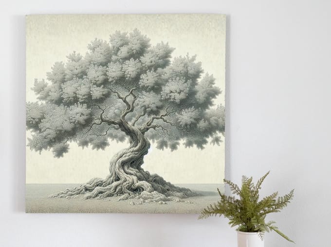 Kunstprint | Wanddecoratie | Dibond | 40 × 40 cm