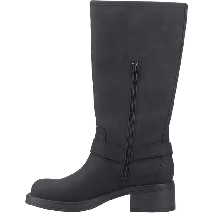 Rocket Dog Dames/Dames Nash Hoge Biker Laarzen (Zwart)