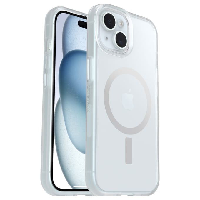 Otterbox React Magsafe Backcover Apple iPhone 17e, iPhone 16e, iPhone 15, iPhone 14, iPhone 13 Transparant MagSafe compatible, Stootbestendig
