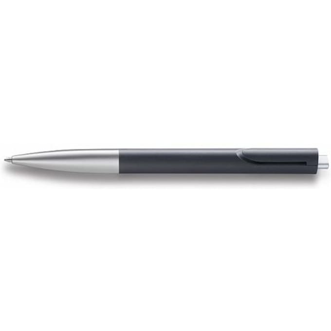 Lamy balpen, model noto black silver, met een zwarte medium vulling