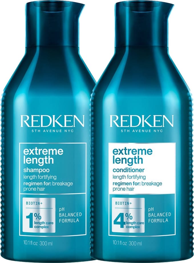 Redken - Extreme Length Shampoo & Conditioner Bundle - 300 ml