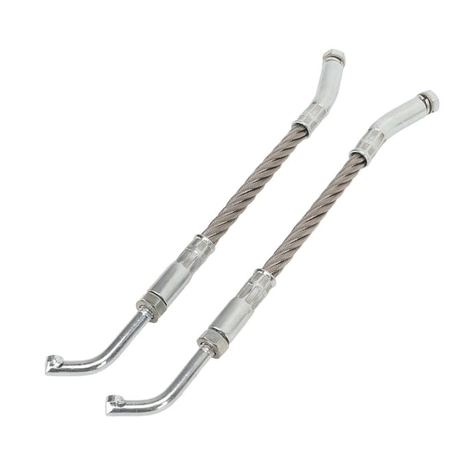 2 STUKS IJskrabbers Kit 1201 DF Universele Sneeuwscooter IJskrabbers Set voor Sneeuwscooters Rupshoogtes gray