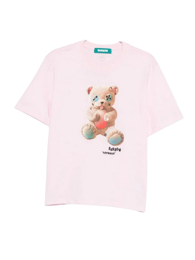 T-shirt unisex Barrow - jersey t-shirt unisex - roze