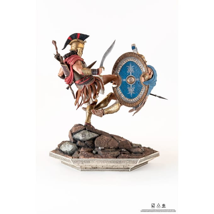 PureArts Assassin's Creed - Figuur - Spartan Kick Alexios Diorama 1/6