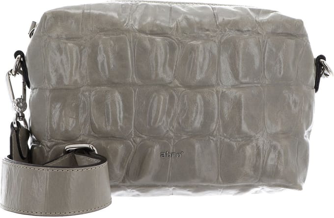 abro Schoudertas Leder Primitivo Crossbodybag Kaia Siena Grijs