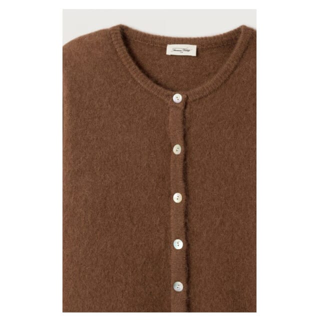 American Vintage Vitow Vesten Bruin Vito19ee26