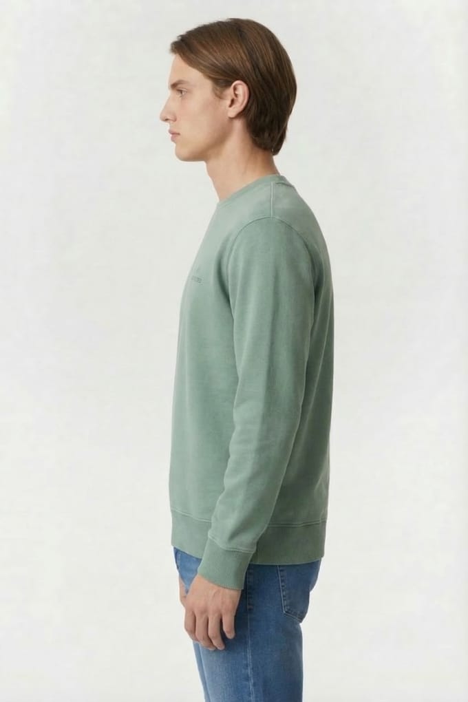 Dstrezzed Ds-nikol Crew Green Bay Größe: S | Pullover Outlet | Herren | Grün