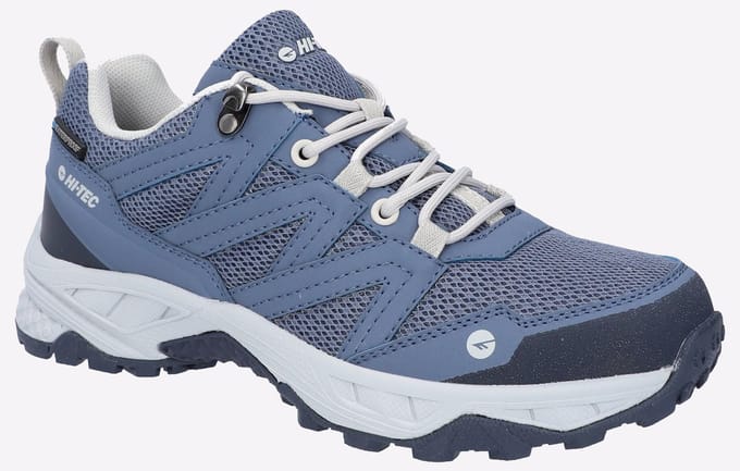 Hi-Tec Saunter WP Polyester Mesh Dames Flintstone Wandelschoenen