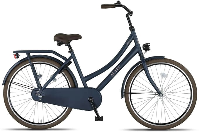 Altec Roma - Meisjesfiets - Kinderfiets - Omafiets - Terugtraprem - 26 inch - Jeans Blue