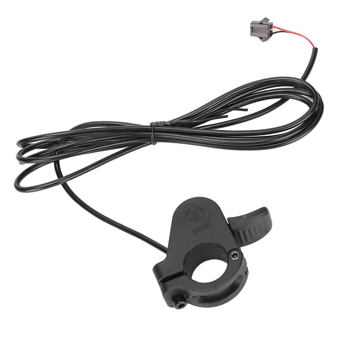Accélérateur de pouce pour vélo électrique 300X, étanche, gauche/droite, pour cyclisme black