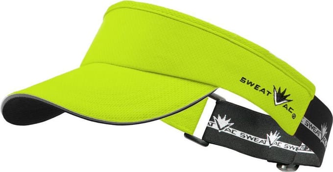 Sweatvac Race visor - Fel Groen-geel
