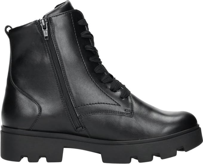 Waldläufer K-Dani Veterschoenen Hoog - Zwart - Maat 39