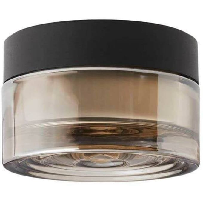 LOOM DESIGN LED plafondlamp Otto Wave, grijs, IP65