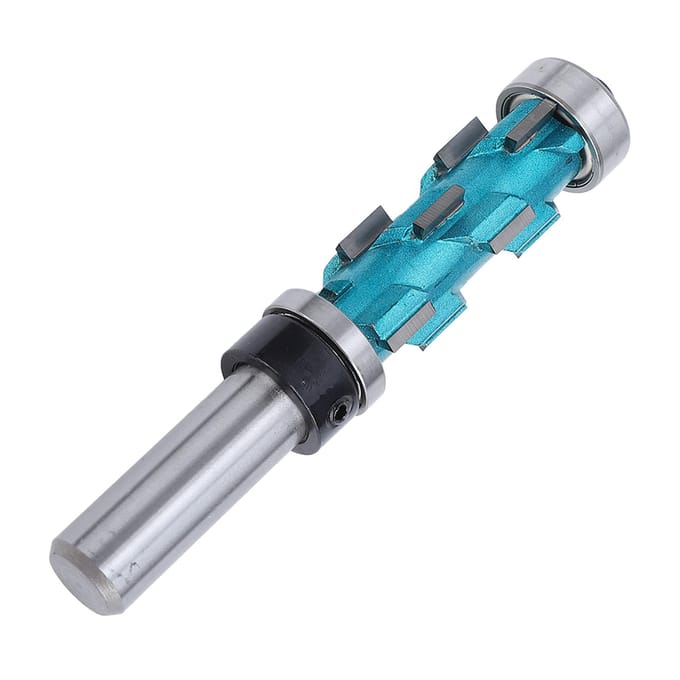 Verzonken Trim Bovenfreesbit 1 2 Schacht Spiraal Carbide Dubbel Lager Houtbewerking Trimmen 3 4in Dia 1‑11 16in Snijlengte