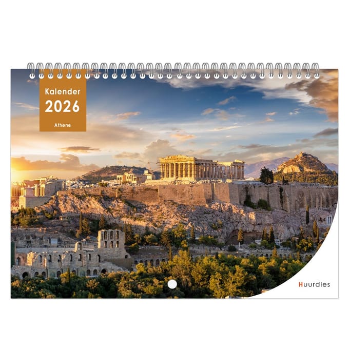Huurdies - 2026 Kalender - Athene - A3