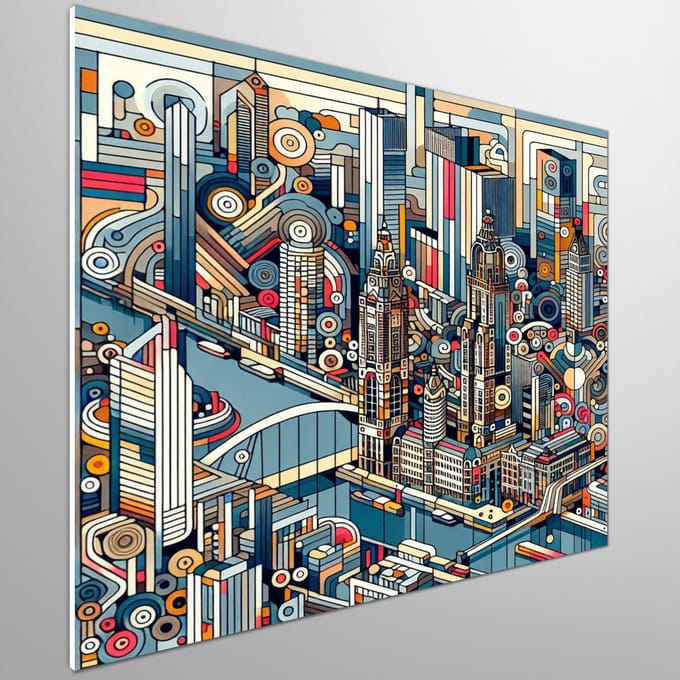 Kunstprint | Wanddecoratie | Forex | 75 × 75 cm