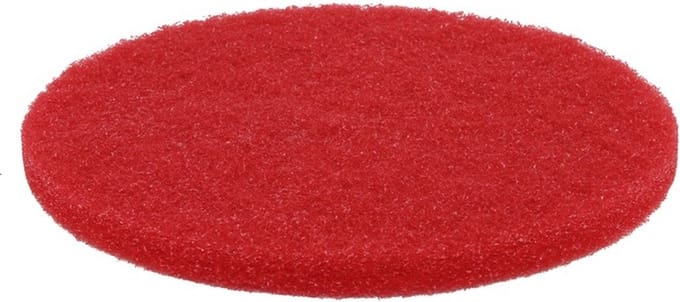 3M Pad Polyester Rood 11'', doos 5 stuks