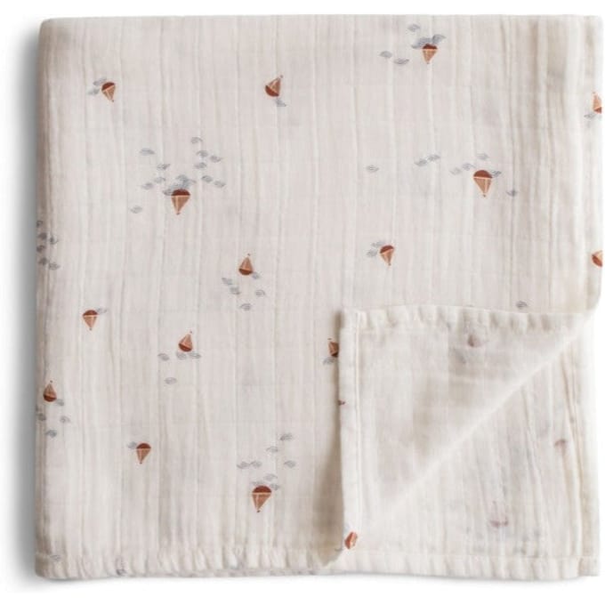 Mushie Hydrofiel Doek 120x120cm | Boats