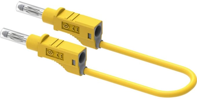 Electro PJP 2212/600V-CD1-100J Meetsnoer 100 cm Geel 1 stuk(s)