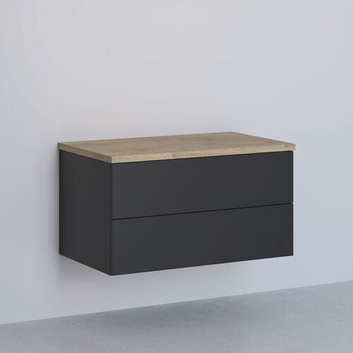 Kronenbach Cube Sideboard 81 cm with 2 drawers KBSB812SMGH