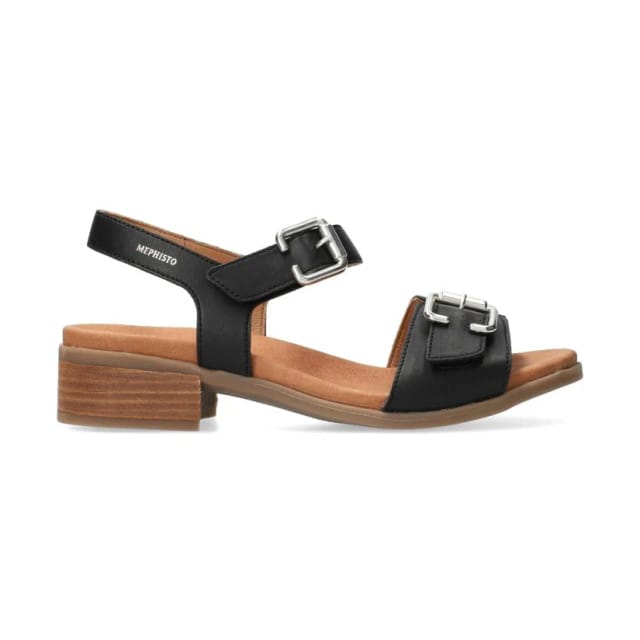 Mephisto Nadyne - dames sandaal - Zwart - maat 36 (EU) 3.5 (UK)