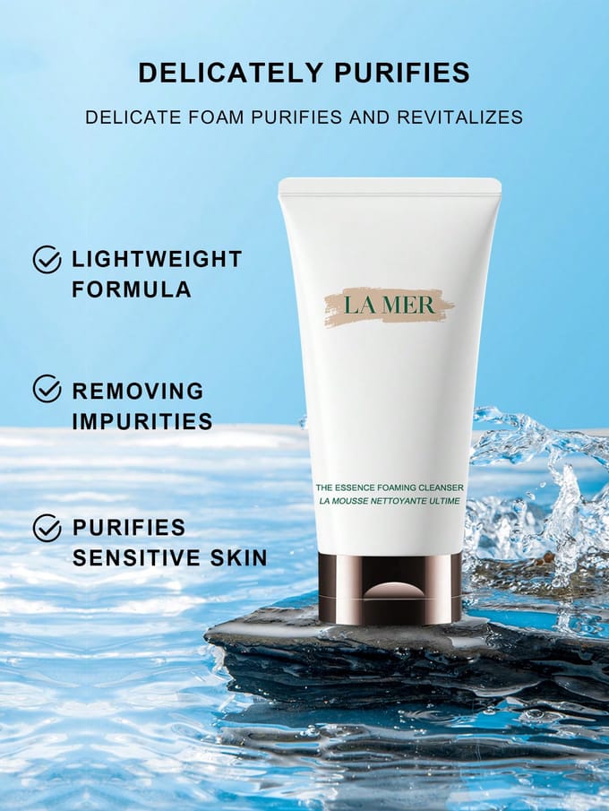 LA MER The Essence Foaming Cleanser - Zachte Reiniging 30ml 30ml beige