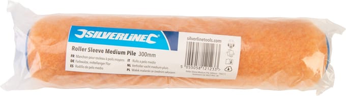 Silverline Verfroller schapenvacht - medium pluis - 300 mm - hoge verfopname - lage spettergraad