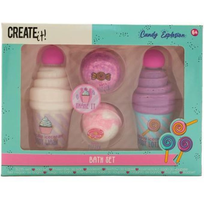 Create it! Candy Explosion Bad Set Opmaken en sieraden