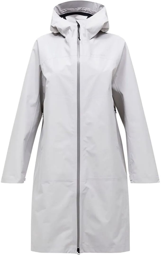 Peak Performance Treeline Shell Parka Wit M Vrouw