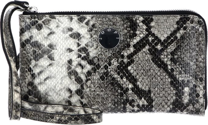 JOOP! Koppeling Schoudertas Unico Rettili maya clutch MHZ Grey / White Grijs Wit